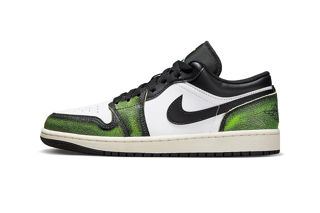 air-jordan-1-low-black-electric-green